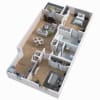Floor plan: SCHOONER