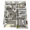 Floor plan: B1 Platinum