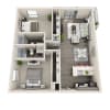 Floor plan: Castaway (B2C-S)