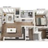Floor plan: 1C