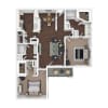 Floor plan: B3