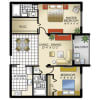 Floor plan: Model C