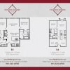 Floor plan: B4 One Bedroom w/ Study