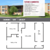 Floor plan: 2 Bed - 1005