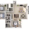 Floor plan: The Baldwin
