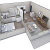 Floor plan: 1 BR Horizon Overlook