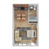 Floor plan: Studio
