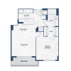 Floor plan: 1/1 BRITTANY