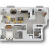 Floor plan: A13D
