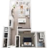Floor plan: 1F