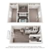 Floor plan: 2 Bed 2.5 Bath Sterling Renovated