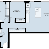 Floor plan: 2 Bedroom 2 Bath C5