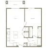 Floor plan: A1 Avalon