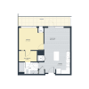 Floor plan: 1C