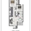 Floor plan: 2x1.5