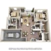 Floor plan: B2G
