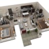 Floor plan: 2 BR Grand Courtyard