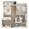 Floor plan: A16