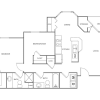 Floor plan: Two Bedroom Two Bath Executive