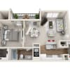 Floor plan: A1 Modern