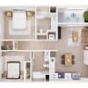 Floor plan: H-2 Bedroom