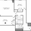 Floor plan: The Lofts 2 Bedrooms O