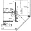 Floor plan: 2BR 2A