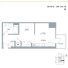 Floor plan: Urban 1 Bedroom S2