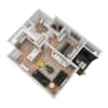 Floor plan: 1 Bedroom 1 Bath