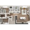 Floor plan: 1N THLoft