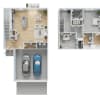 Floor plan: The Stallion - Townhome