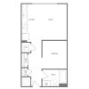 Floor plan: S01A - Studio