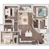 Floor plan: C1