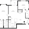 Floor plan: Catoctin (2 Bed)