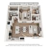Floor plan: C2 - Savoy Cottage