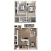 Floor plan: 2x2.5