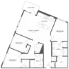 Floor plan: C1