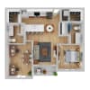 Floor plan: B2