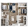 Floor plan: B3