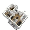 Floor plan: B1B