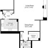 Floor plan: Studio F