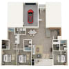 Floor plan: The Ponderosa 