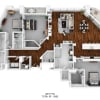 Floor plan: The Harper Penthouse