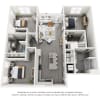 Floor plan: 1C
