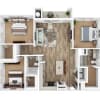 Floor plan: C1