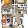 Floor plan: B4R