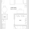 Floor plan: Studio I