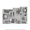 Floor plan: The Highland Sunroom