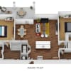 Floor plan: B2D-M