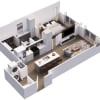 Floor plan: A-Flat 1